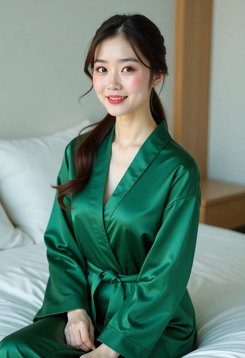 点翠与烧蓝在不同灯光下的色差